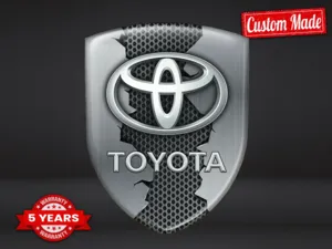Toyota Insignias Auto Personalizadas Diseño Máximo Estilo 